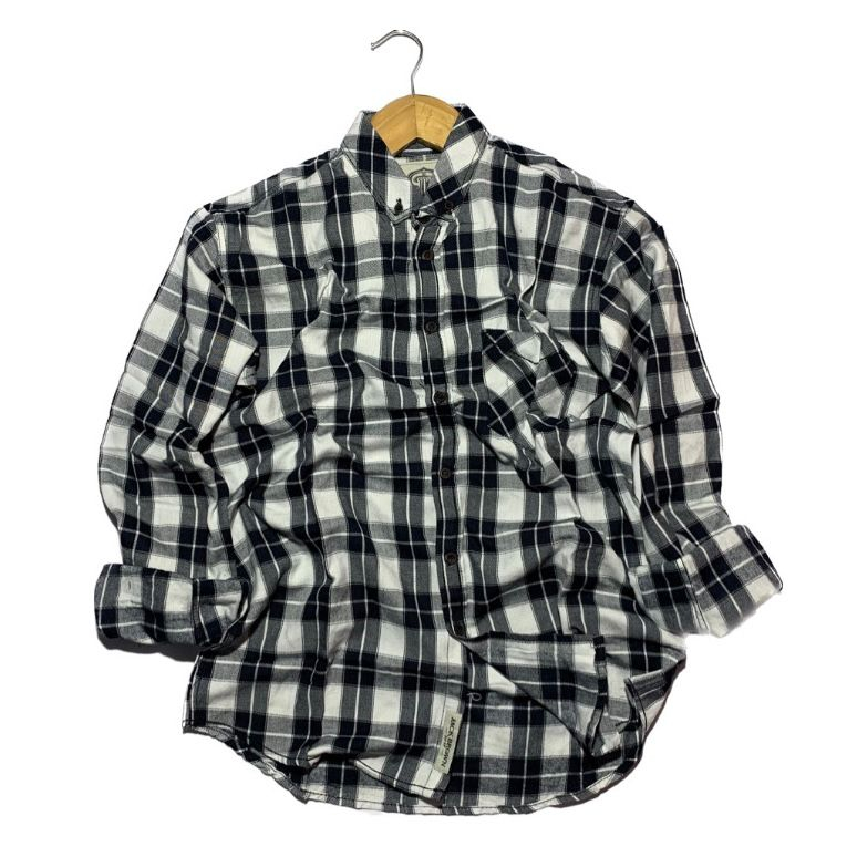 KEMEJA FLANEL JACK BROWN PREMIUM LENGAN PANJANG JB22