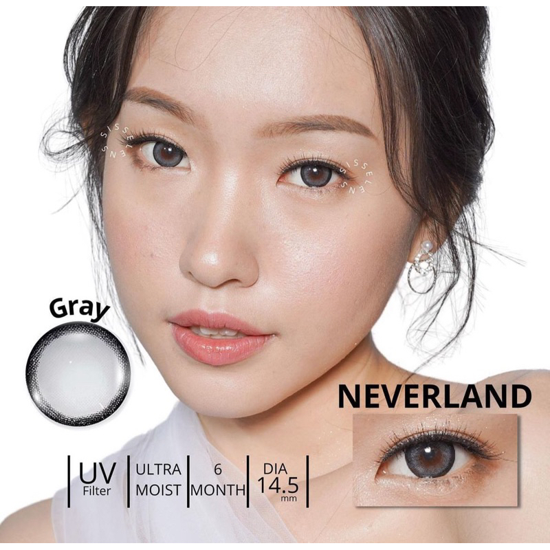 Jisseo Neverland Grey | Softlens Beda minus l Softlens Engagement | Softlens Hangout | Softlens Norm