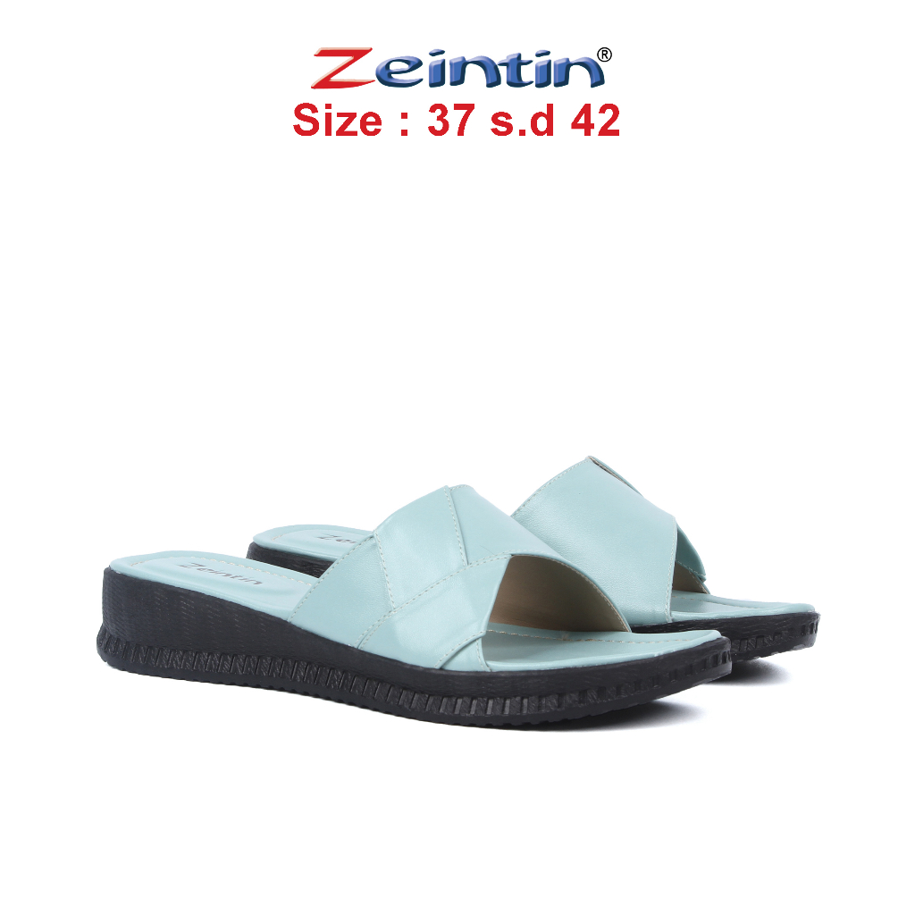 Zeintin - Sandal Wanita Wedge Wanita Sendal Cewek Kekinian Bahan Sintetis Original Zeintin HP