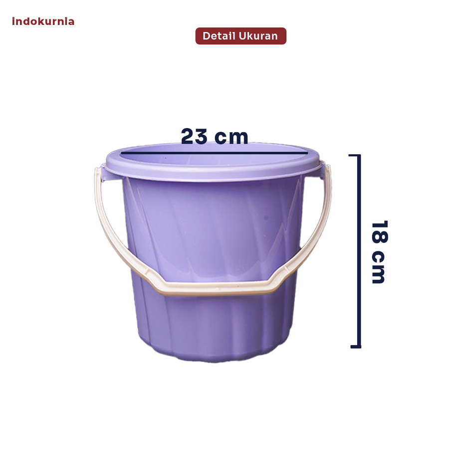 IK - Ember Plastik Ulir 1.5 Galon PASTEL EMBER 5 LITER TERMURAH