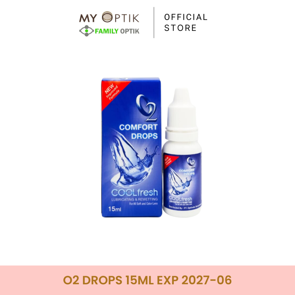 O2 Comfort Drops 15ml tetes softlens