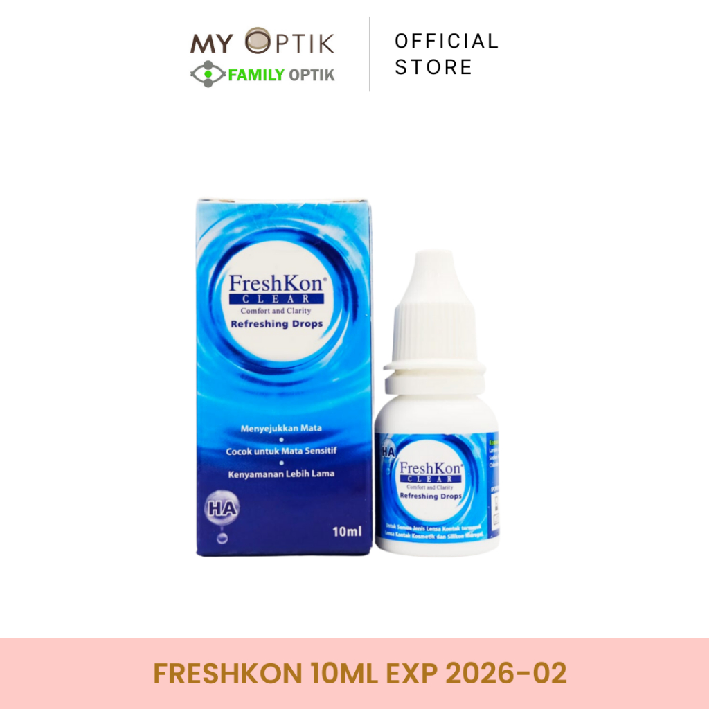 Freshkon Eye Drop 10ml tetes softlens