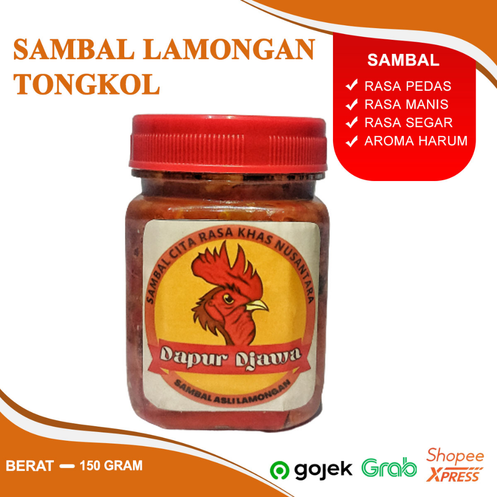 

SAMBAL TONGKOL ASLI ULEG LAMONGAN KOMPOSISI SAMBEL BRAMBANG MERAH TOMAT TERASI CABE KEMASAN BOTOL 150 GRAM ANEKA VARIAN ISI PETE CABAI IJO TERI MEDAN IKAN ASIN REBON PARU ROA MANADO BABY CUMI CAKALANG TONGKOL JENGKOL AYAM SUWIR BAWANG