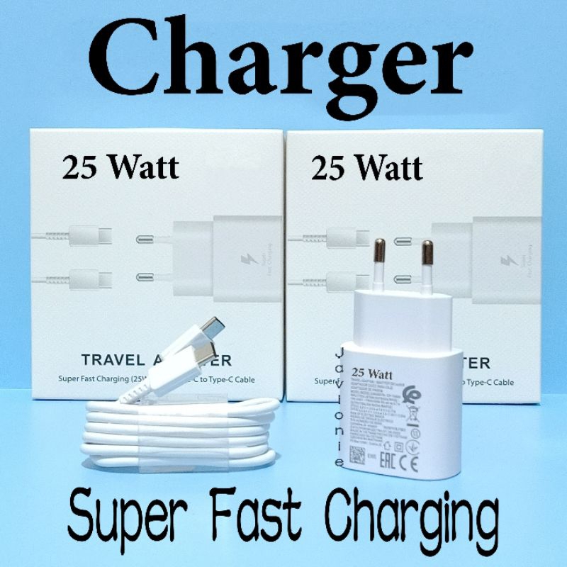 Charger Casan Cas HP S4MSUNG GALAXY M22 M32 M52 5G 15W 25W Original Super Fast Charging TYPE C