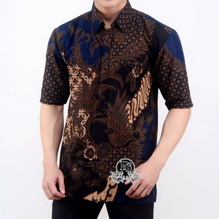 GROSIR BATIK HEM MOTIF MAHESA LENGAN PENDEK BERAGAM PILIHAN WARNA