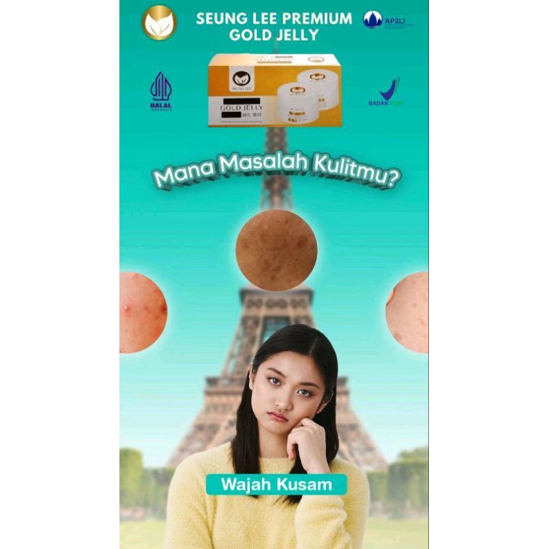 Gold jelly premium Seung Lee 100% original isi 50gram