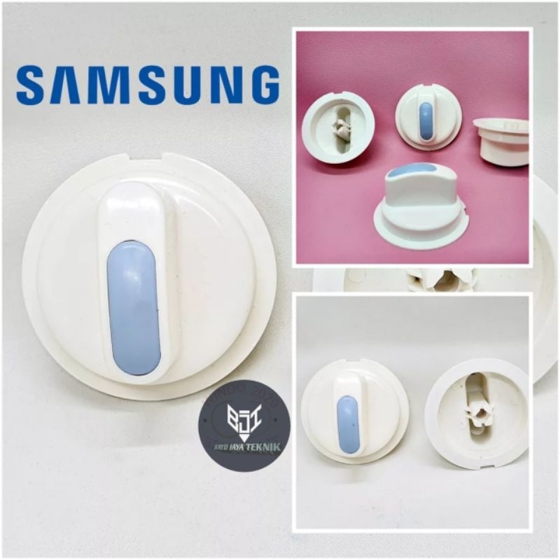 KNOP / PUTARAN TIMER MESIN CUCI 2 Tabung SAMSUNG | Original