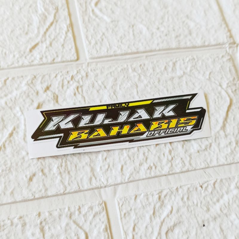 STIKER VIRAL KUJAK BAHABIS