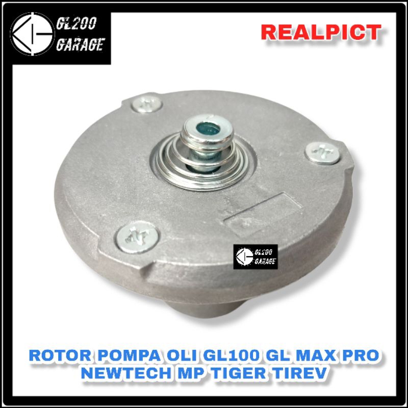 ROTOR POMPA OLI GL100 GL MAX PRO NEWTECH MP TIGER TIREV