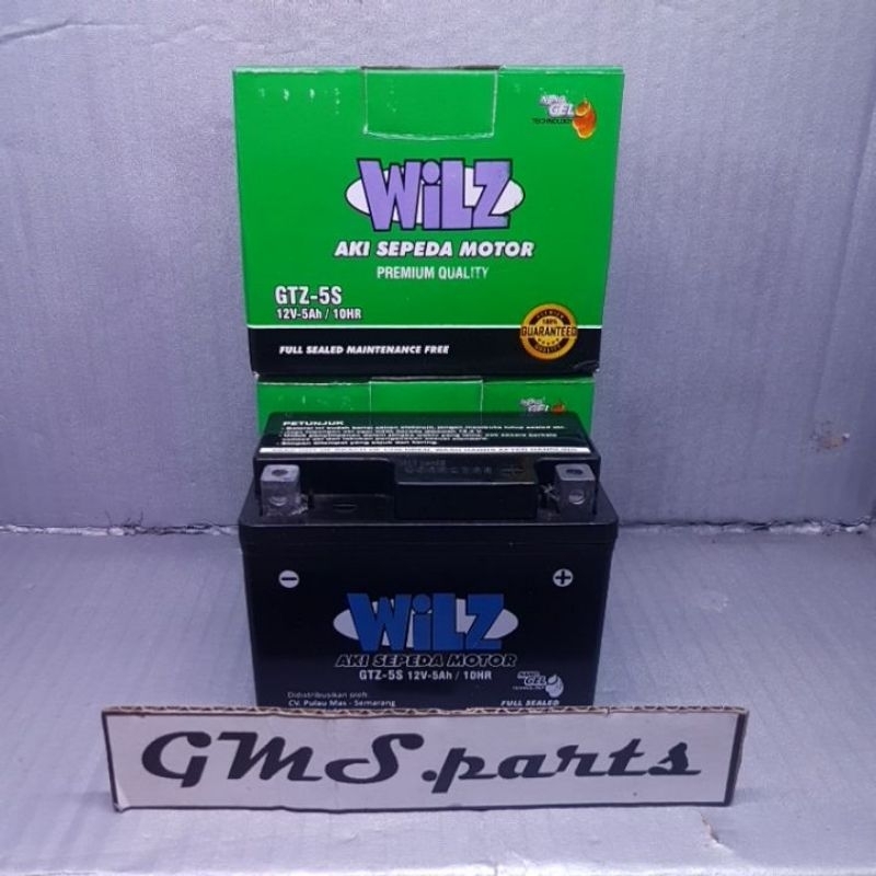 AKI WILZ GTZ5S BEAT, VARIO, SUPRA 125, KHARISMA WILZ GTZ5S MF KERING 5 AMPEREe