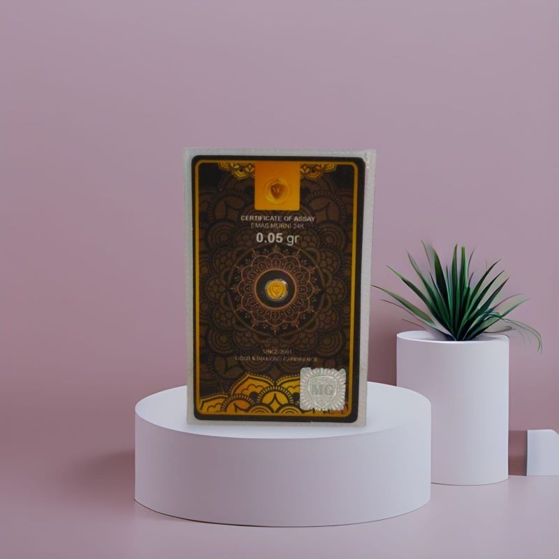 emas batangan MiniGold logam mulia 24karat emas asli