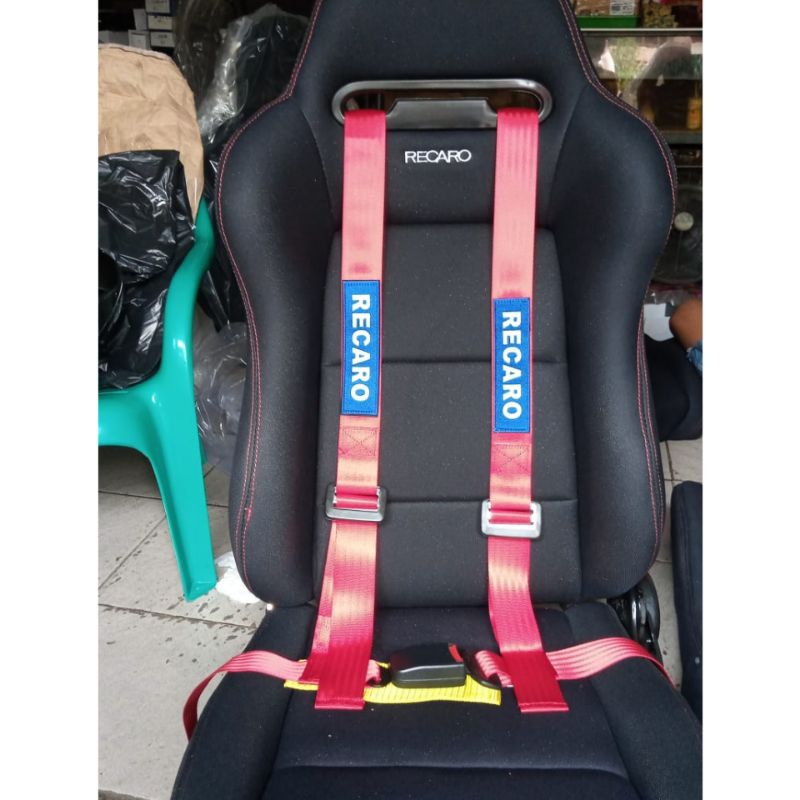Seat belt mobil racing