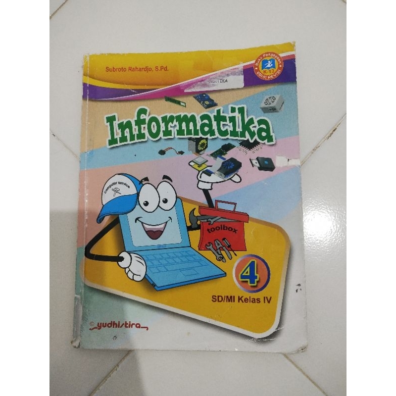 

Buku Informatika Yudistira KLS 4