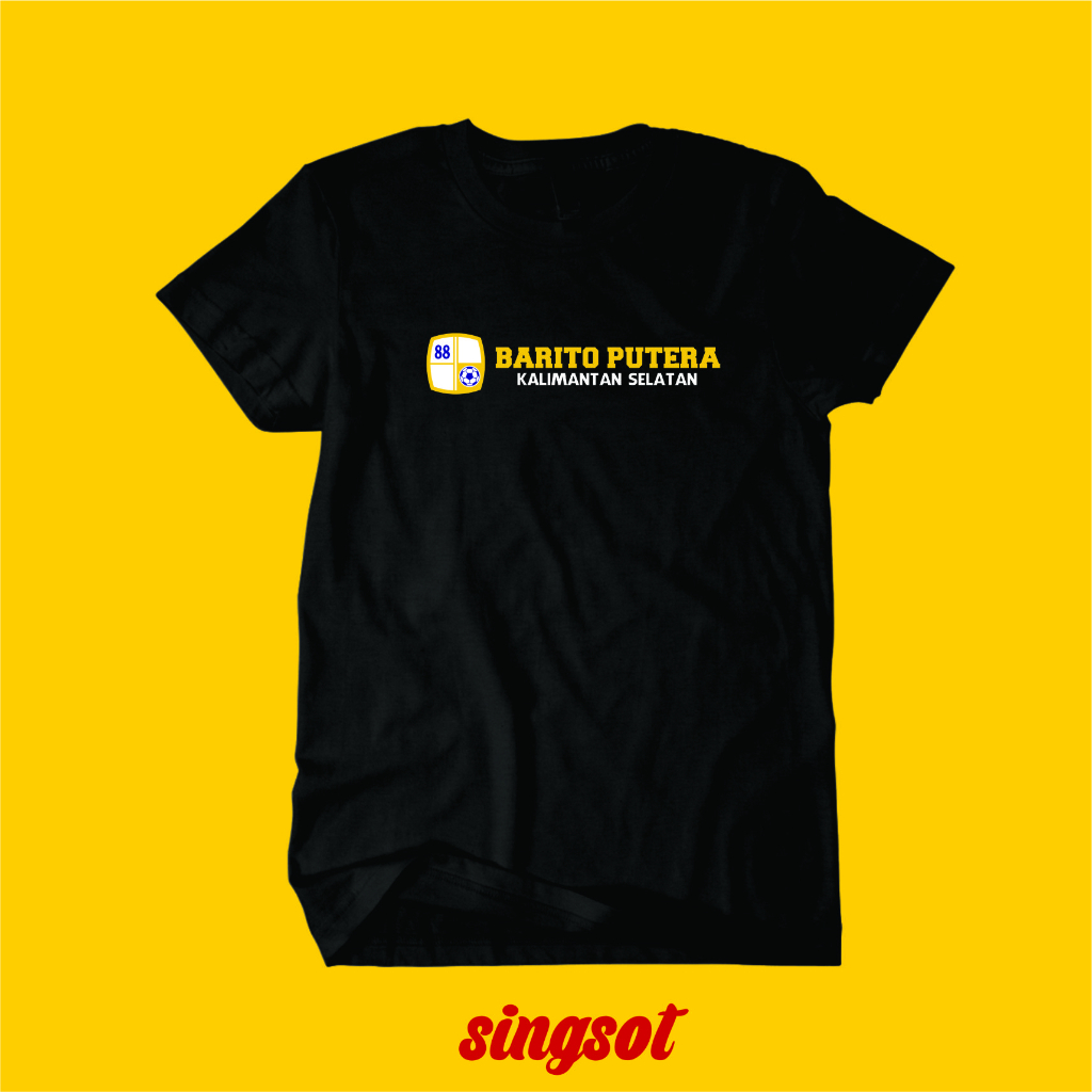 KAOS OFFICIAL BARITO PUTERA LASKAR ANTASARI KALIMANTAN SELATAN KAOS BOLA
