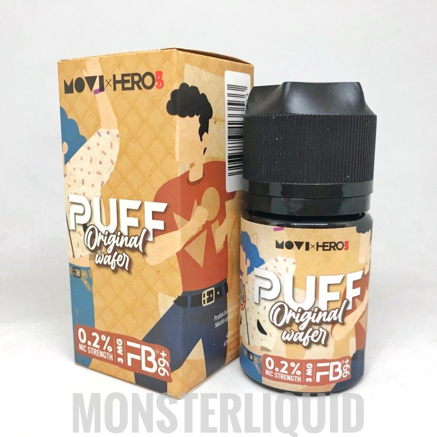 PUFF ORIGINAL WAFER BY MOVI X HERO57 3MG 6MG 9MG 60ML FB