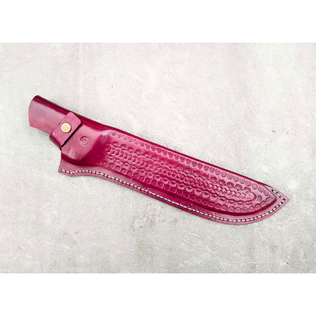 Sarung pisau BULLNOSE 30cm_Kulit sapi asli