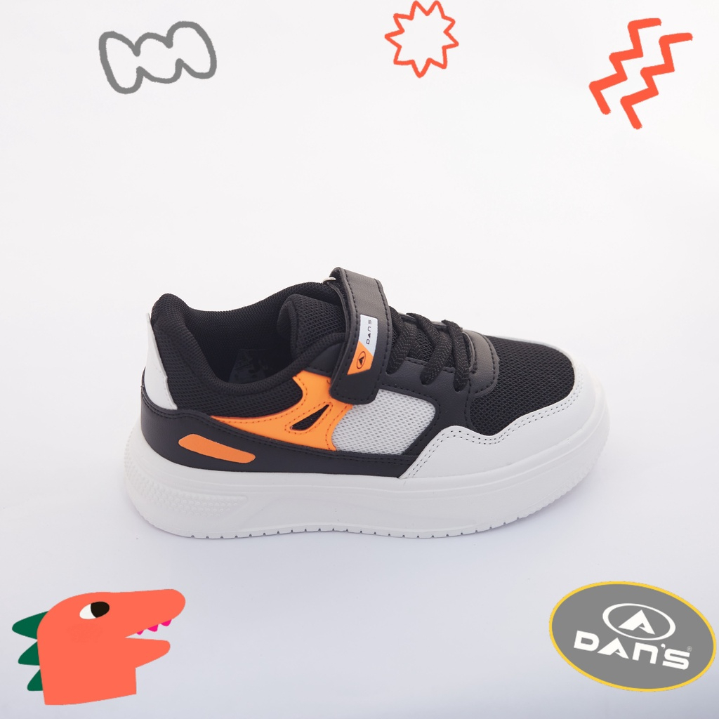 Dans Guarro Sepatu Sneakers Anak Laki-Laki - Black