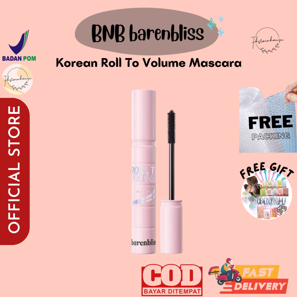 BNB Barenbliss Better Than Magic Eyeliner / Roll To Volume Mascara 8gr - Eyeliner Mascara Barenbliss Original BPOM