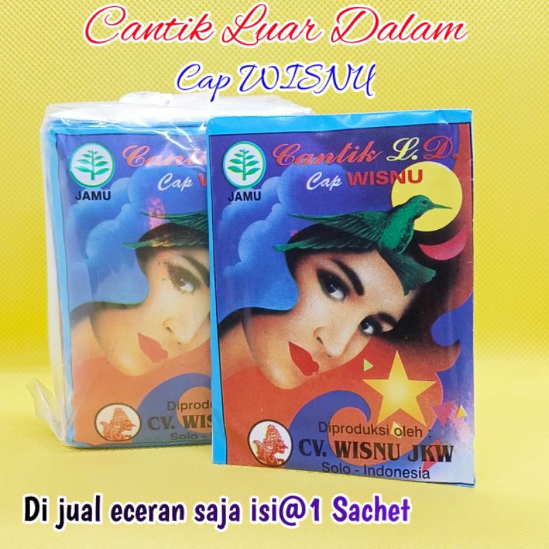 

Cantik Luar dalam CLD cap wisnu