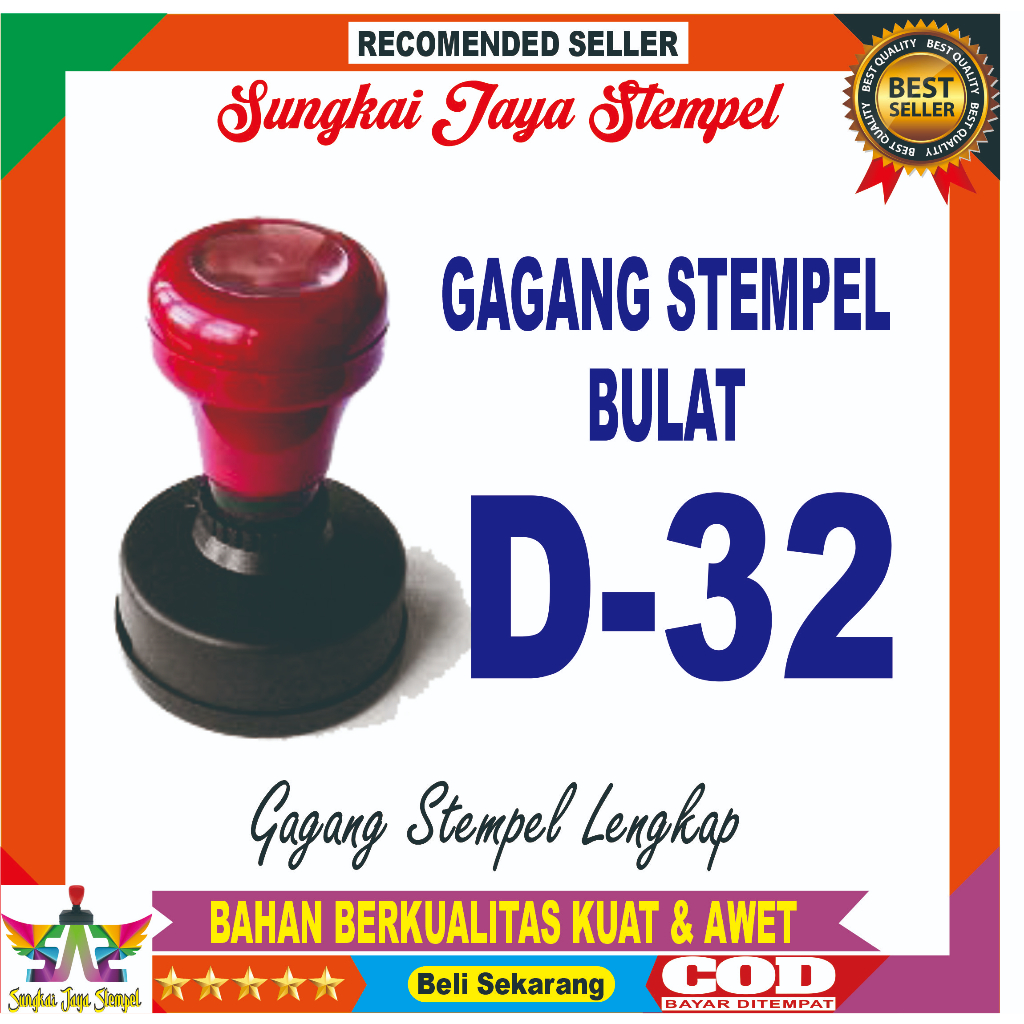 

gagang stempel d32