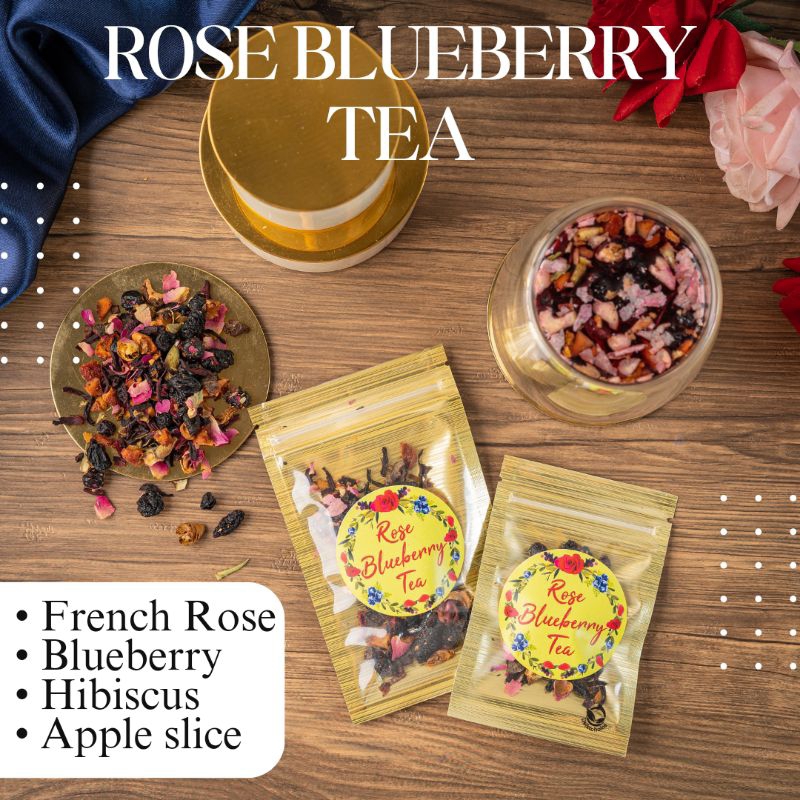 

CHRYSTEA || Rose Blueberry Tea Sachet 10gr