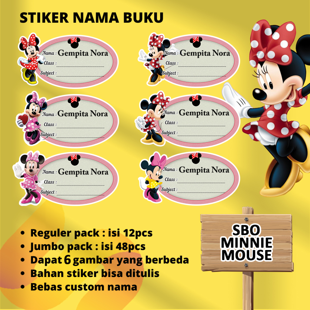 

STIKER NAMA, STIKER BUKU, STIKER MINI, NAMA CUSTOM ANAK (KATALOG PART 1) | SUN PRINTING