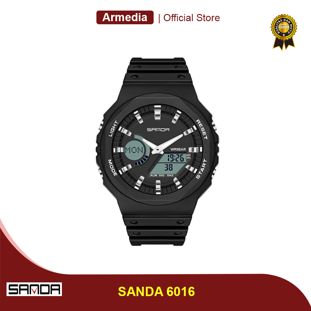 SANDA 6016 Jam Tangan Pria Original