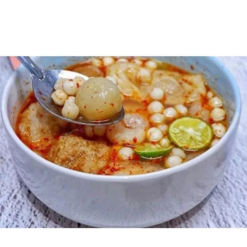 

paket usaha baso Aci kuah asli Bogor isi 12 pcs mantap