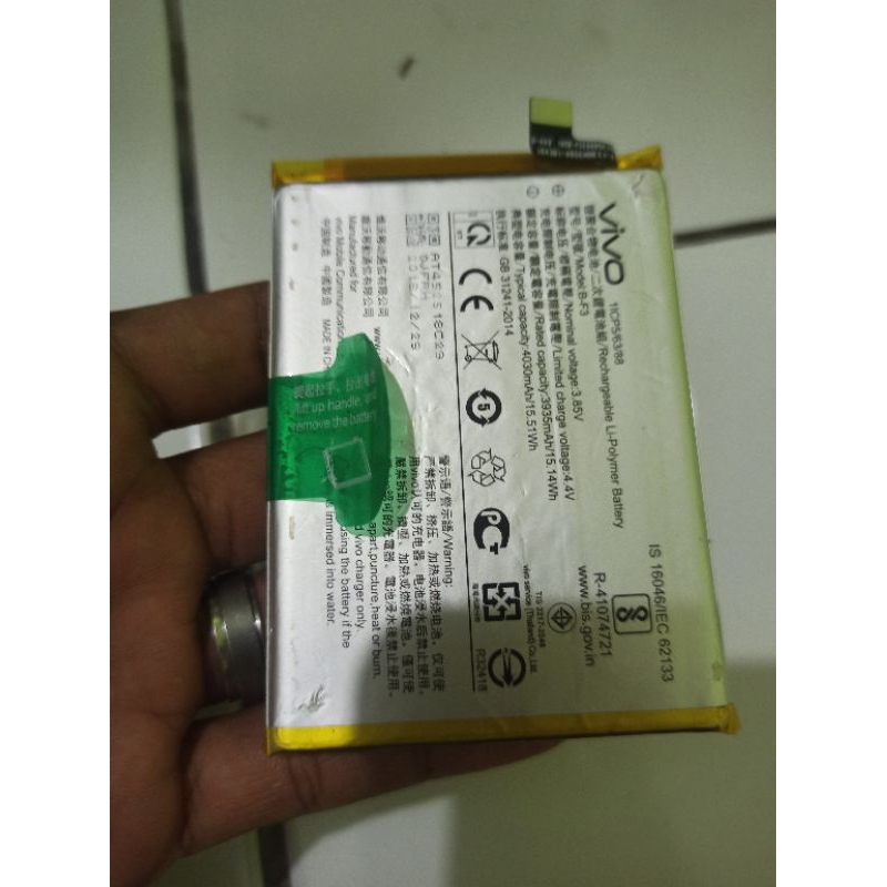 BATRE VIVO Y93/Y91/Y91C ORIGINAL COPOTAN