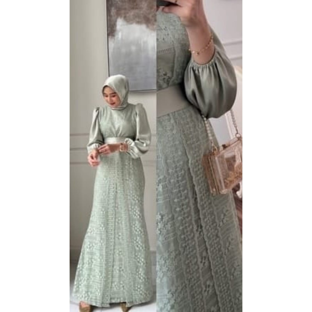 PCS DRESS AURORA VIXEN MR GAMIS MAXY FASHION PAKAIAN WANITA