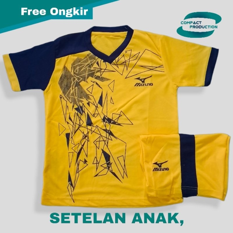 MZ, Jersey Ohlaraga Anak-Anak Usia 5-14 Tahun Baju Sepak Bola Futsal Voli Badminton Tenis DLL Baju Olahraga Murah