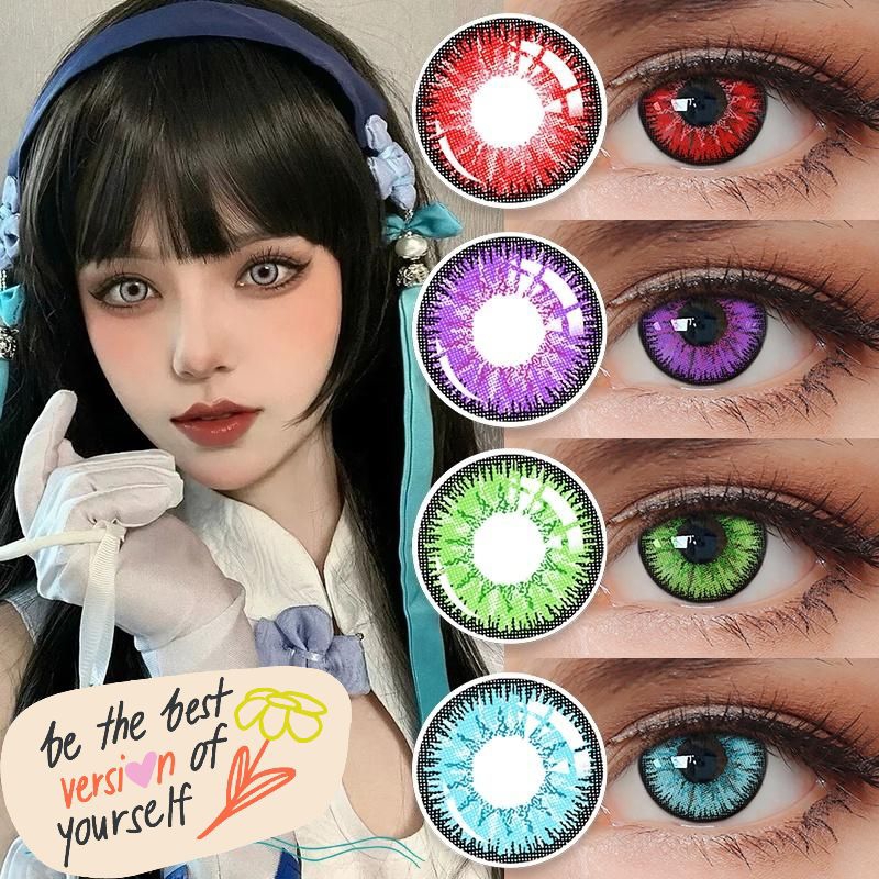 Softlens Cosplay Halloween Karakter Warna softlen lensa mata warna softlens anime normal