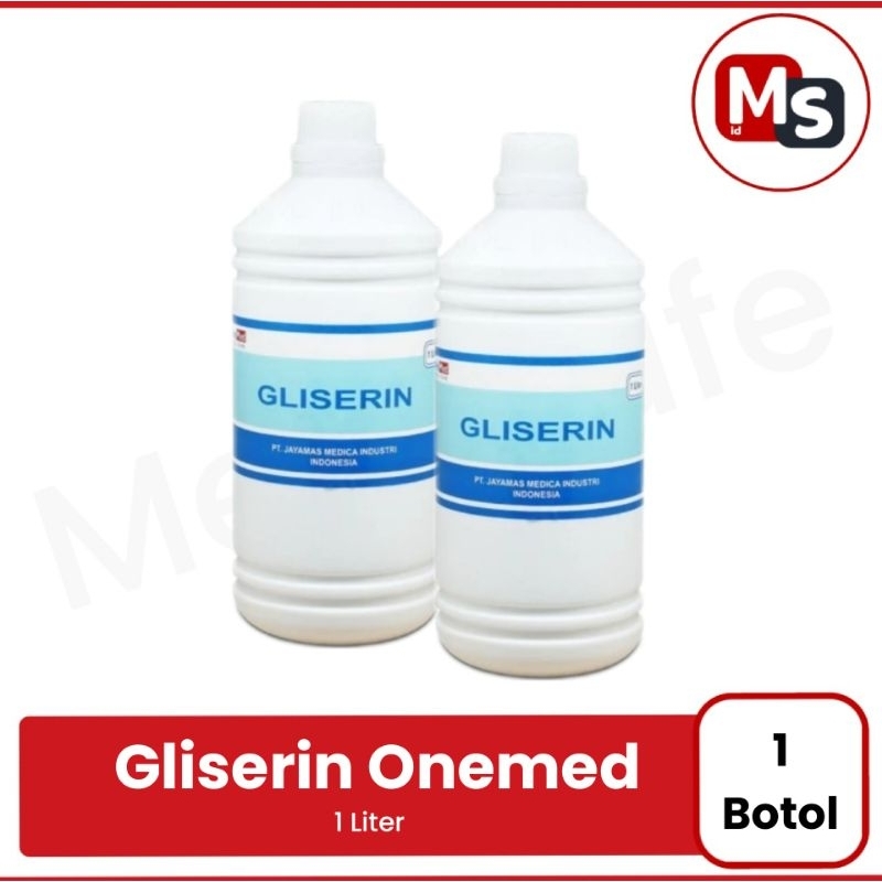 Gliserin Glycerin Glyserin 1 Liter Onemed / Botol