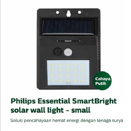 Philips Essential Smartbright Solar Wall Light Small