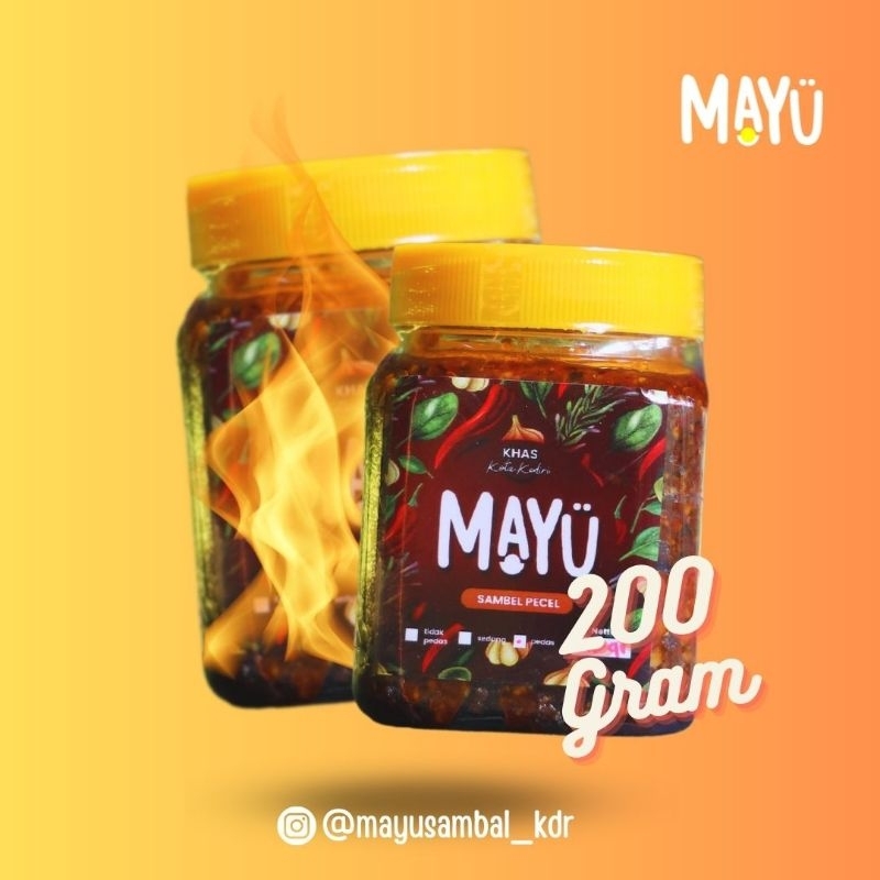 

Sambel Pecel "Mayu" Khas Kediri (Kemasan 200 gr)