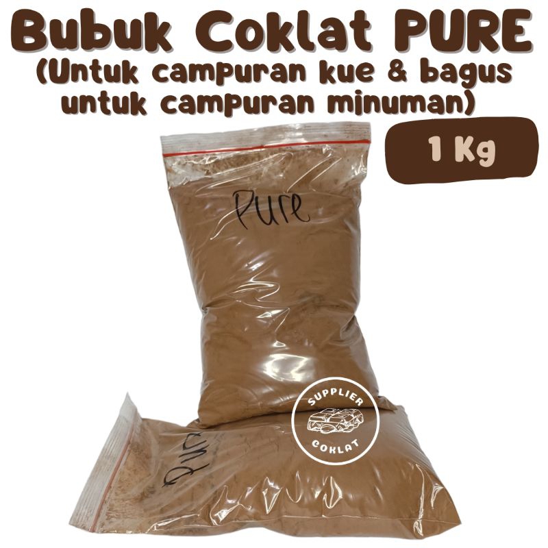 

Bubuk Coklat Pure 1 Kg Powder Coklat Pure Bubuk Coklat Kue Powder Coklat Kue Bubuk Minuman Coklat