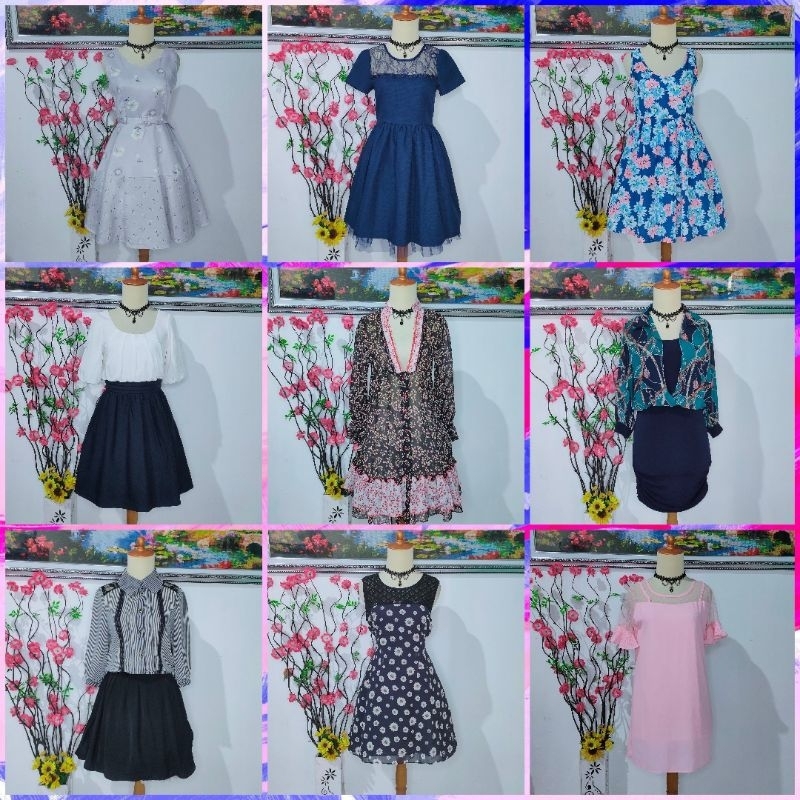 Dress preloved 3 / dress kawai / dress lucu / mini dress/ dress vintage / dress mini preloved / dress mini gemoy
