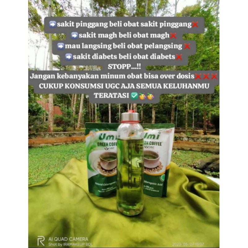 

UGC UMI GREEN COFFEE 250 GRAM