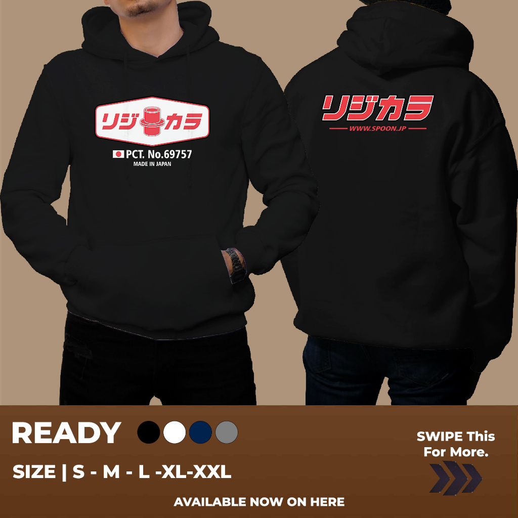 HOODIE TOYOTA JDM LOGO MADE IN JAPAN KEREN BANGET UNTUK PRIA