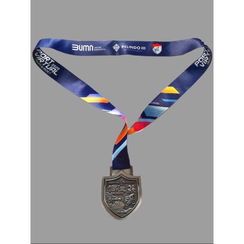 Medali Port Virtual Run and Ride Pelindo 2020