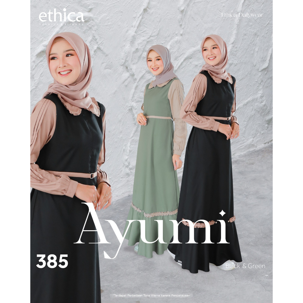 AYUMI 385 GAMIS DAILY TERBARU BY ETHICA