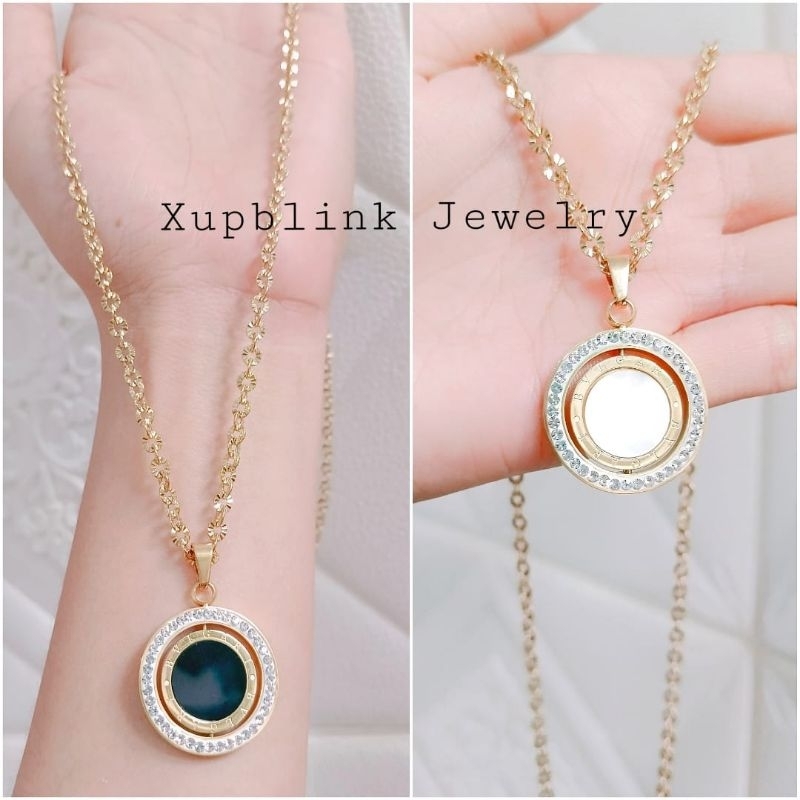 Kalung Hijab Titanium Anti Karat Kalung Shakira Xupblink Jewelry