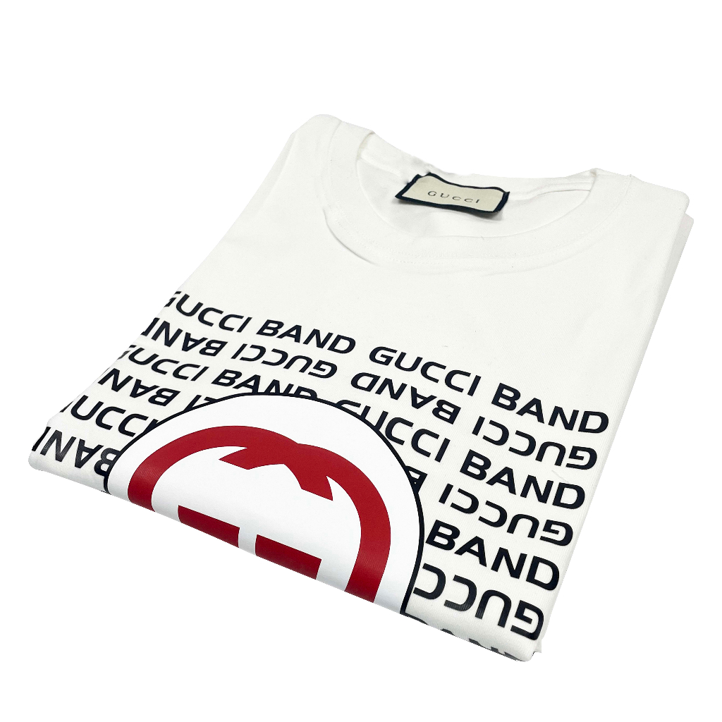 Baju kaos Gucc band|kaos import|kaos pria wanita|t-shirt|kaos branded|006