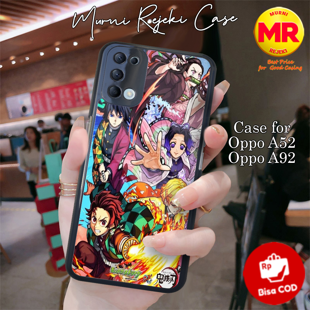 Casing Hp Oppo A52 Oppo A92 Case Oppo A52 A92 Motif DEMONSLYR Case Keren Casing Terbaru Case Anime S