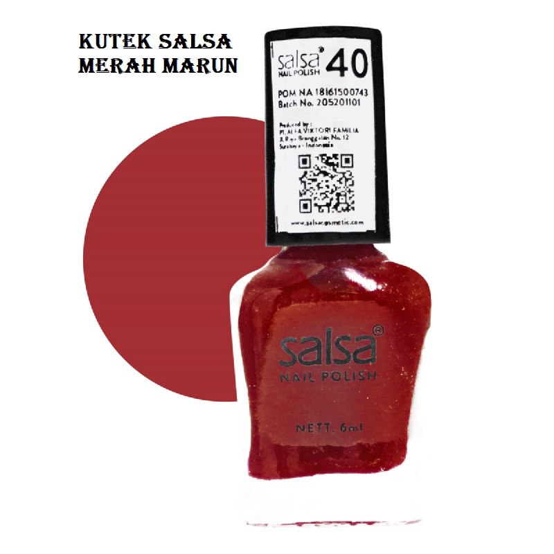 SALSA KUTEK 6 ML MERAH ( PER PCS )