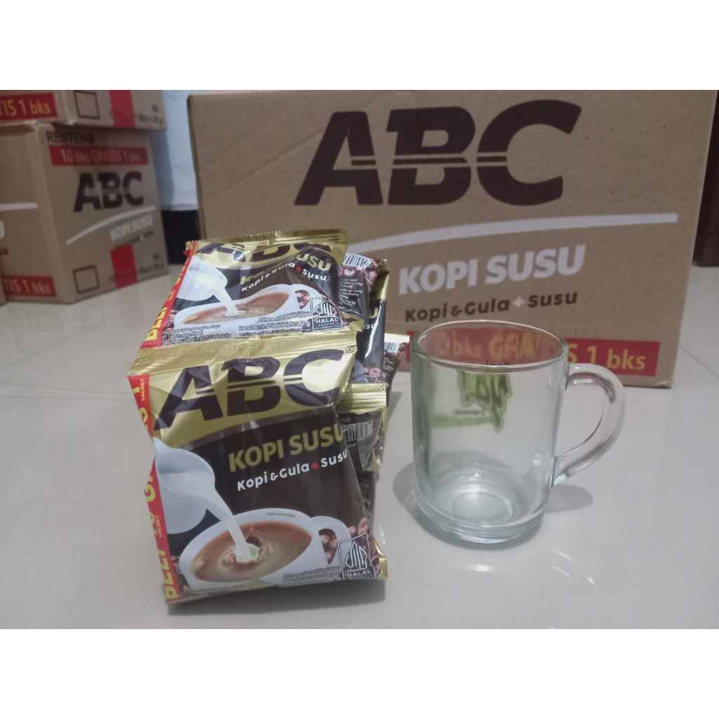 

KOPI ABC SUSU 1 RTG GRATIS 1 SACHET!! ( BUY 4 RTG BONUS 1 GELAS )