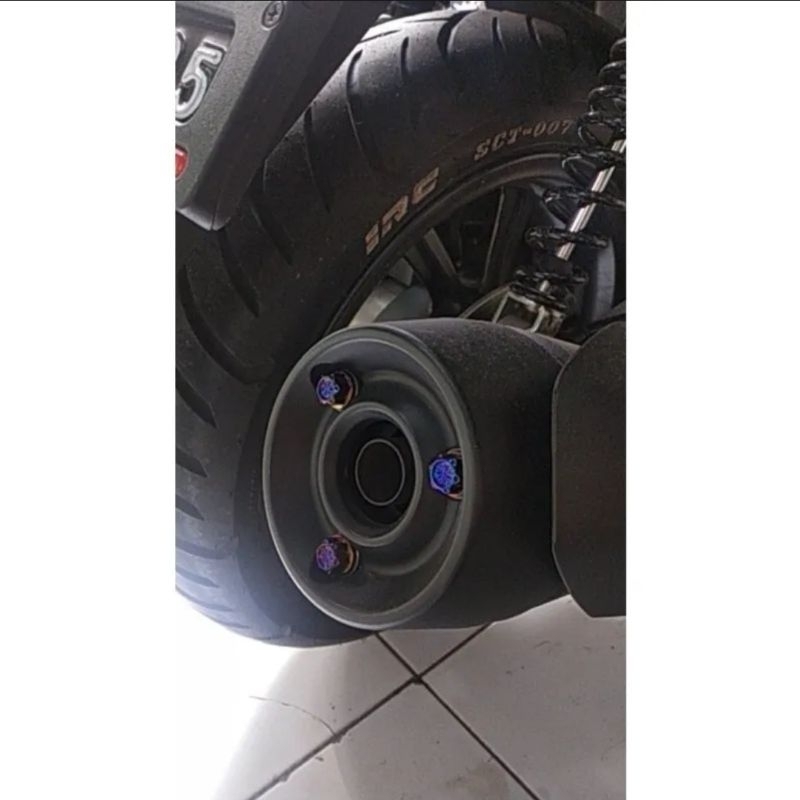 Tutup Cover Baut Motor Mobil Model Probolt Flower Variasi Kendaraan Thailand Universal