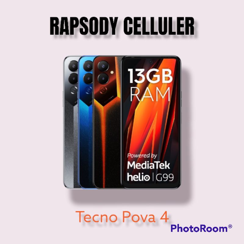 Tecno Pova 4 8/128 No Repack Resmi