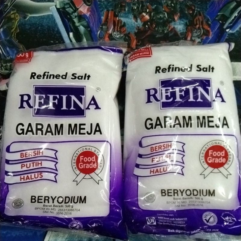 Garam refina/garam beryodium