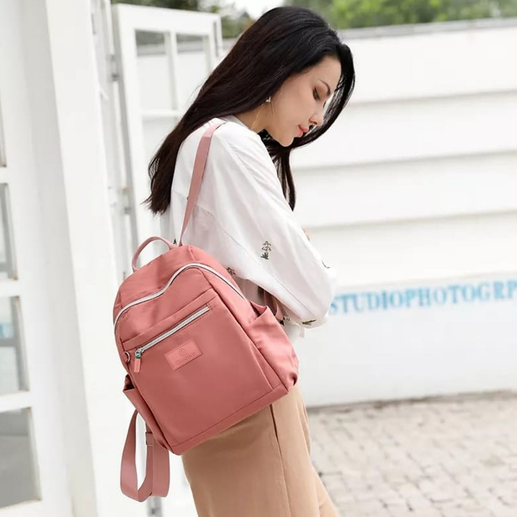 GUDIKA Fanny 5314 - Tas Ransel Wanita Backpack Wanita Remaja Tas Anti Air Waterproof Bag Import Korea Style Original